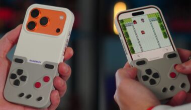 This iPhone case turns your phone into a retro console with buttons