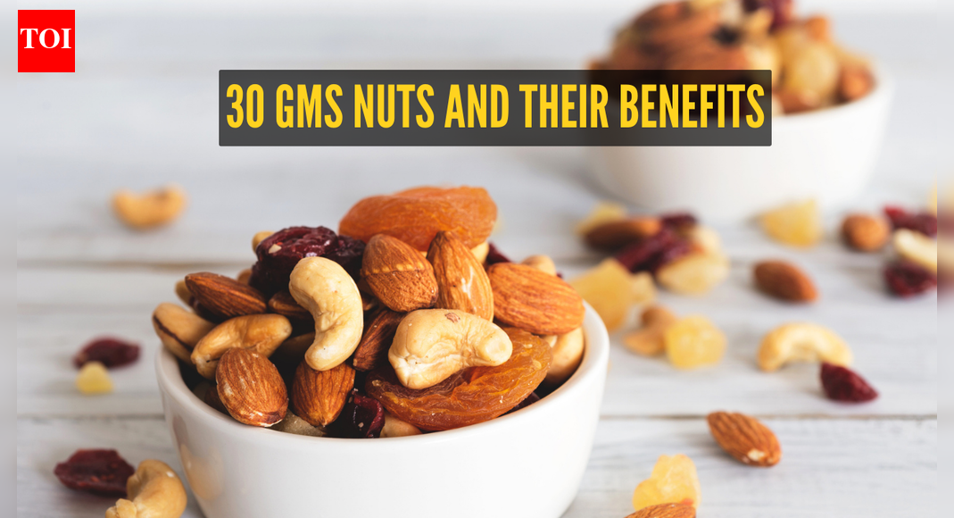 5 ways to consume 30 gms of nuts daily and their benefits