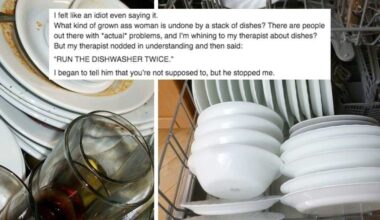 Woman shares her therapist's life-changing mental health advice: 'Run the dishwasher twice'
