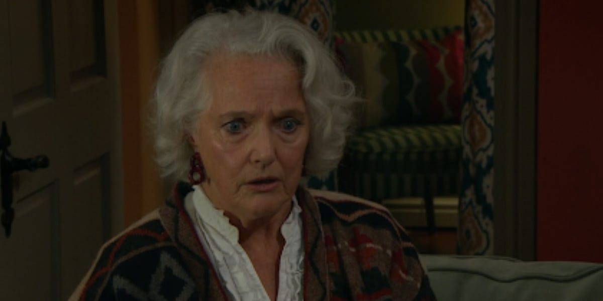 Emmerdale's Mary announces exit plans after Rhona's devastating outburst