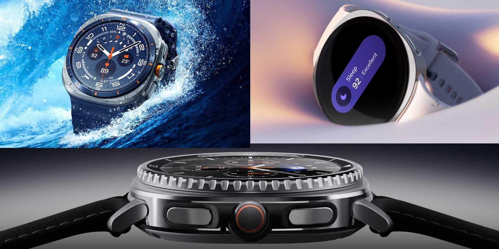 A close up of a smart watch