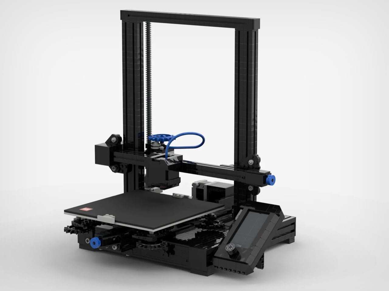 LEGO And Creality Come Together in This Incredibly Detailed Ender-Inspired 3D Printer Model