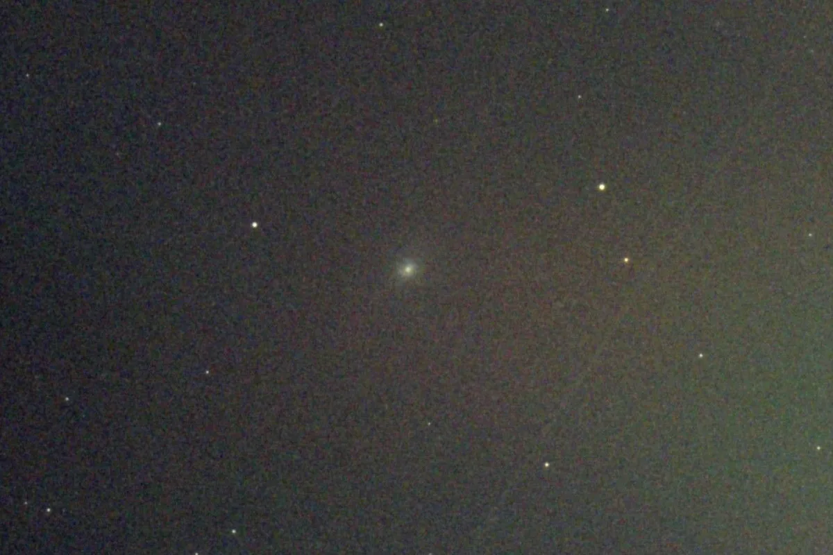 Image of comet 3I/ATLAS captured by Stuart Atkinson, 16 November 2025 using a Seestar S50 smart telescope. Credit: Stuart Atkinson