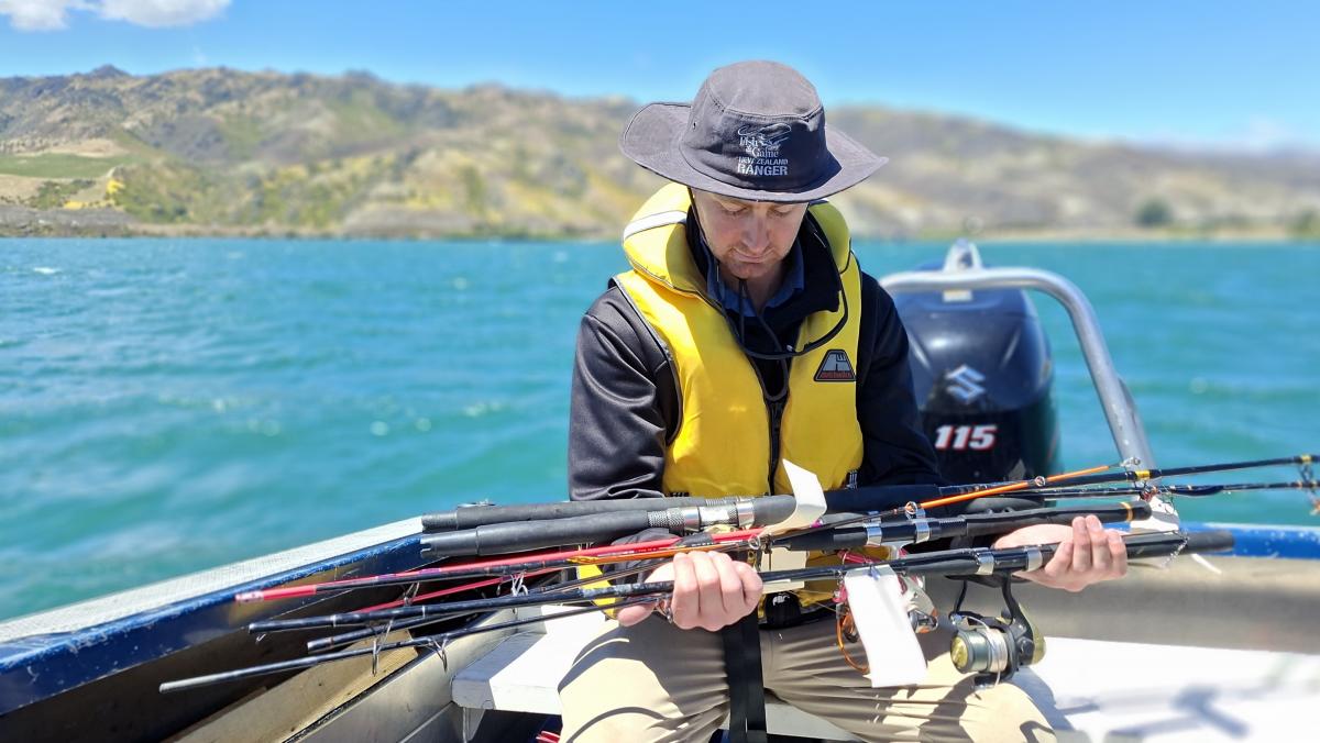 Fishing equipment seized by ranger