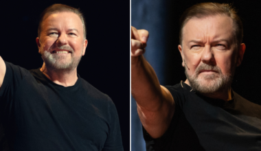 Ricky Gervais brilliantly fires back as he's accused of 'whining about being cancelled' in new stand-up special Mortality