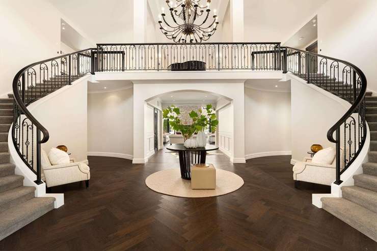 The eight-bedroom, eight-bathroom property at 60a Goldflats Lane, in Auckland's Coatesville, is expected to break post-Covid price records in the suburb. Photo / Supplied