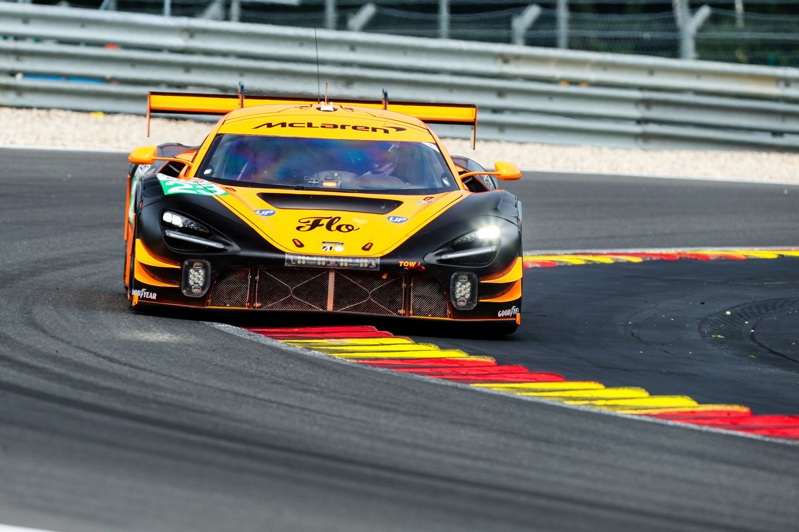 Garnet Patterson in the United Autosports McLaren 720S GT3.