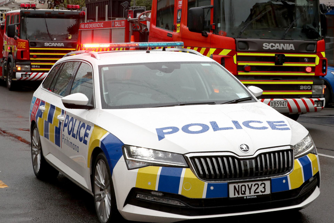 SunLive - Car crashes into ditch near SH2 intersection