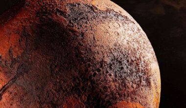 Restricted zones on Mars exploration map