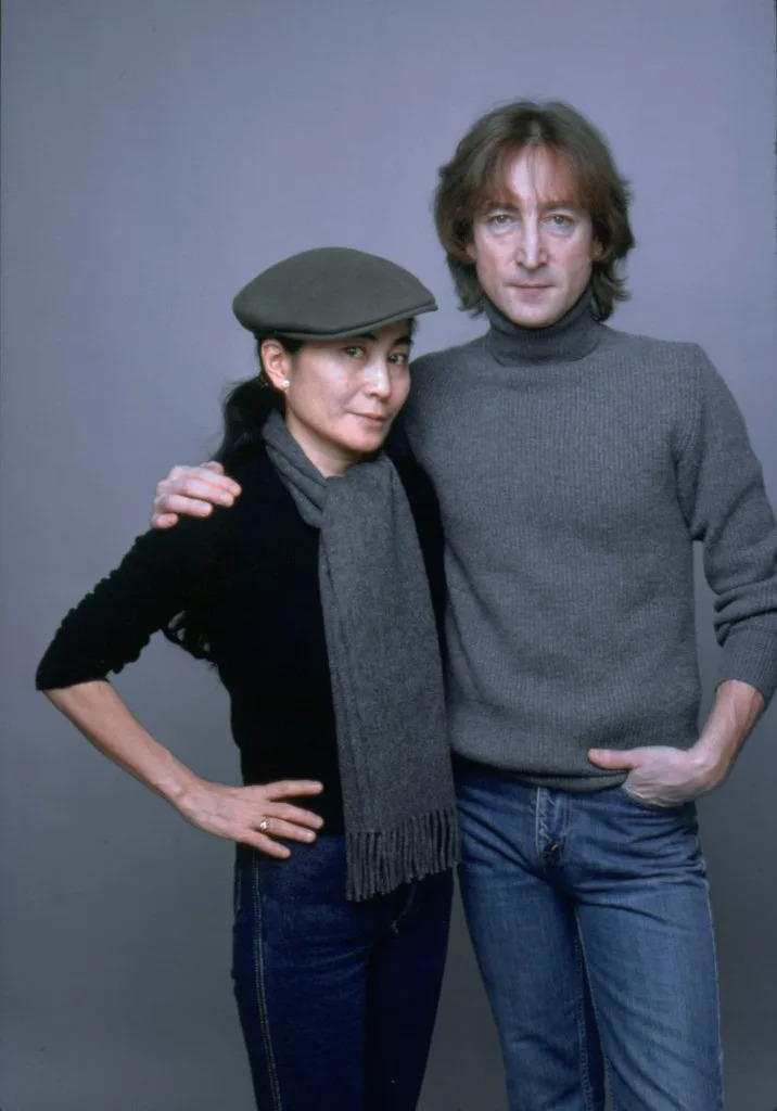 John Lennon and Yoko Ono on November 2, 1980. Getty Images
