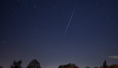 Geminids meteor shower lights up the sky this Saturday evening