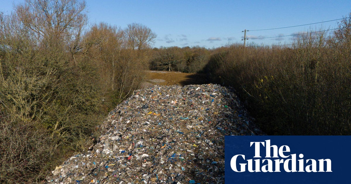 At least 8,000 illegal waste sites in UK, research suggests | Waste