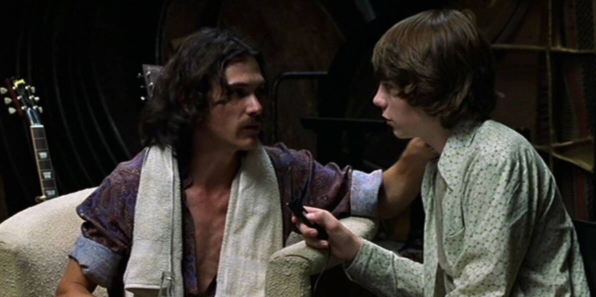 A scene from Almost Famous. 