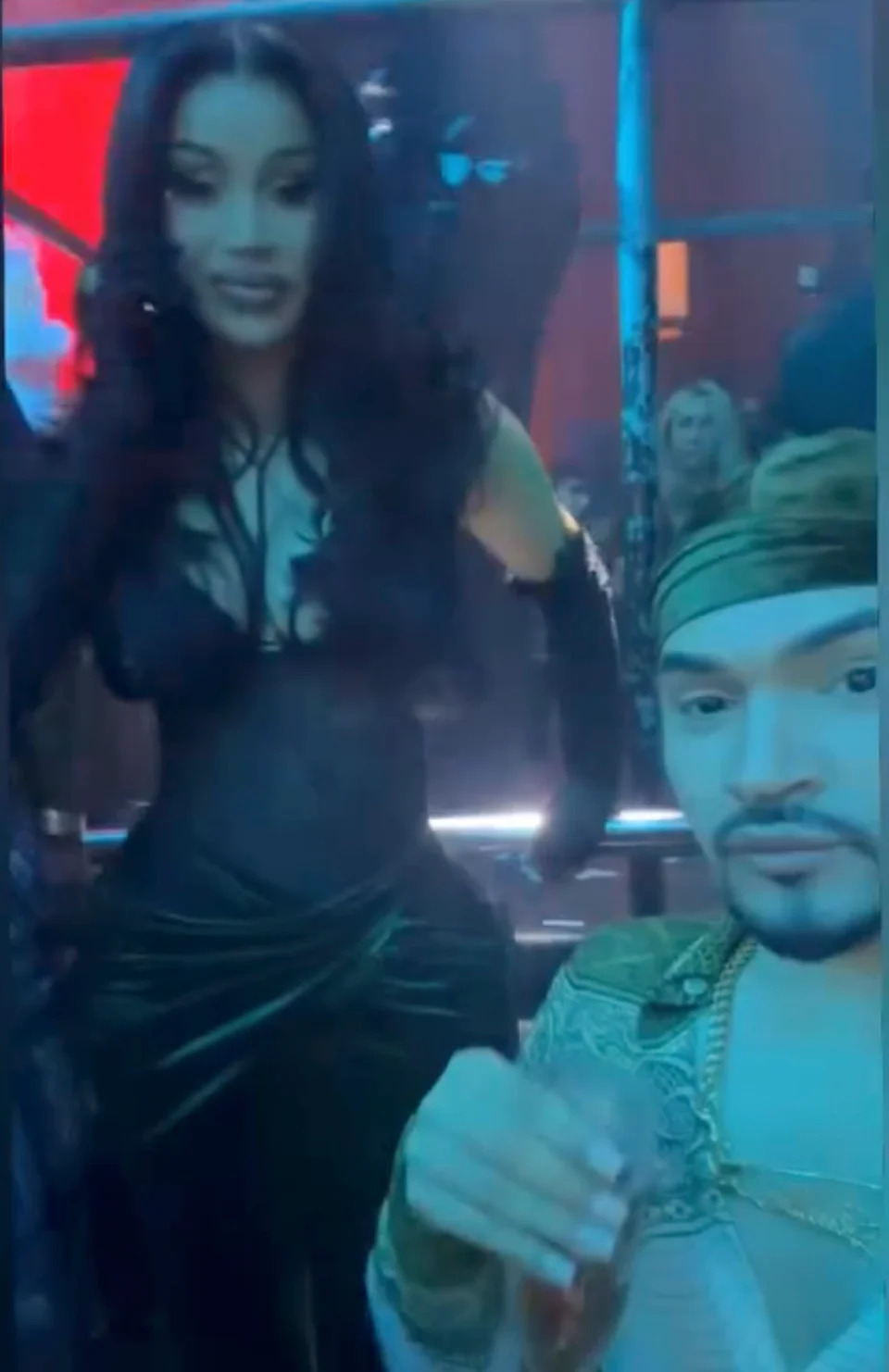 Cardi B’s BFF Ken Barbie explained why the rapper’s boyfriend, Stefon Diggs, didn’t spend Christmas with his girlfriend and their newborn son. Ken Barbie/Instagram