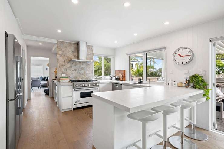 Location Location Location New Zealand host Jayne Kiely had more than 100 groups through her family bach at Rangi Avenue, in Whangamata. Photo / Supplied