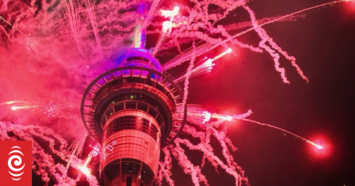 Wild weather hasn't dampened New Year celebrations