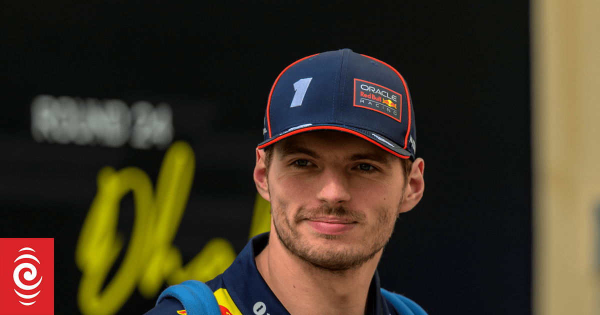 Max Verstappen named top driver of the year