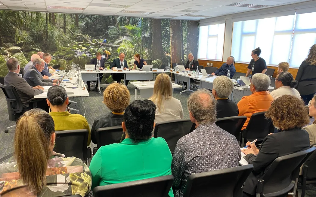 Northland Regional Council meeting (Photo Susan Botting Local Democracy Reporter Northland. Single use only, with this LDR story only)