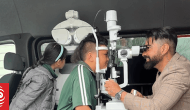 'Celia' the optometry bus hits the road to check Kiwi kids