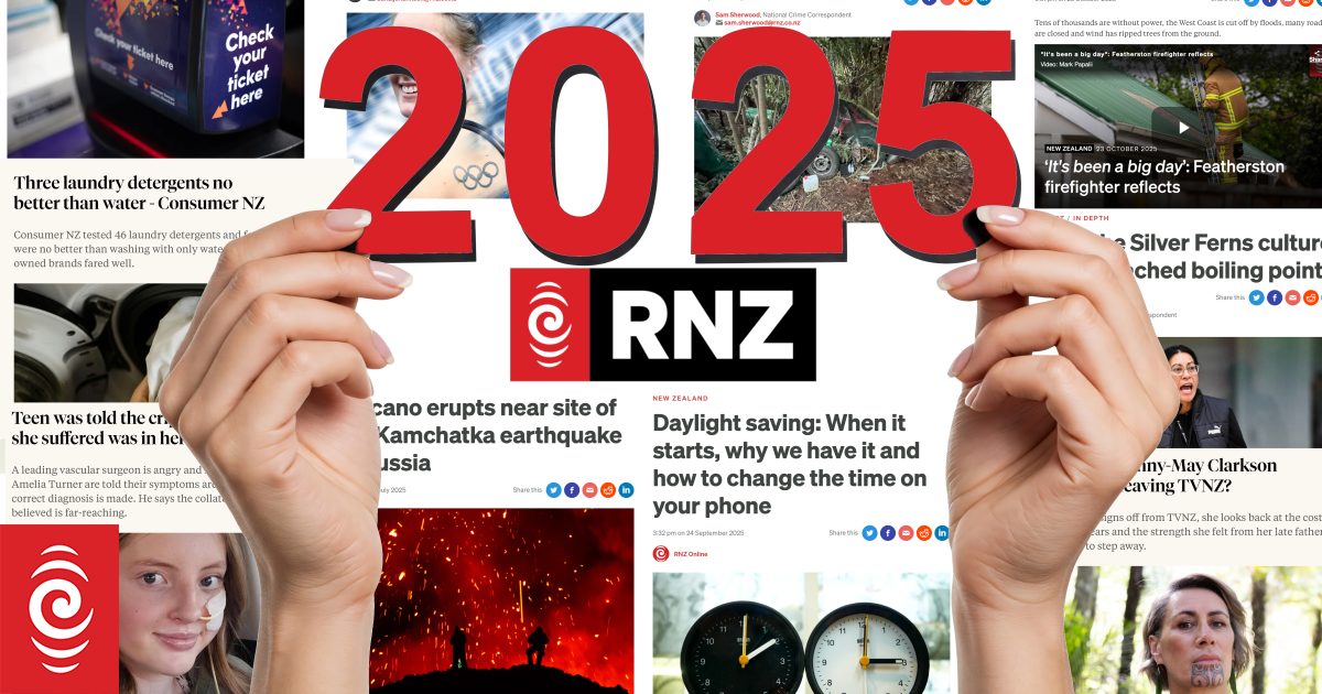 The most popular stories you read on RNZ in 2025