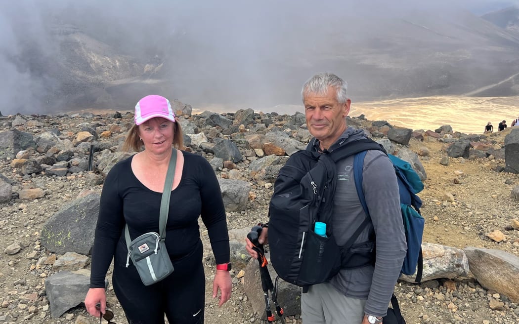 National MP Barbarba Kuriger and her husband Lewis lace up their tramping boots every summer.