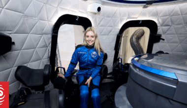 Wheelchair user flies into space in world first