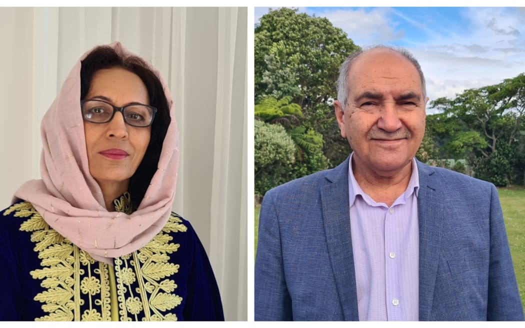 Dr Mohammad Arif Saeid and Dr Fahima Saeid were recognised for services to the refugee community in New Zealand.