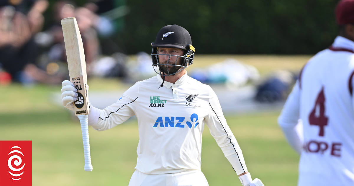 Live: Black Caps v West Indies - third test, day three