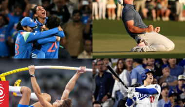 Memorable moments from across the sporting globe in 2025