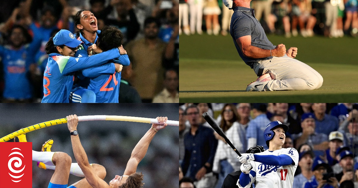 Memorable moments from across the sporting globe in 2025