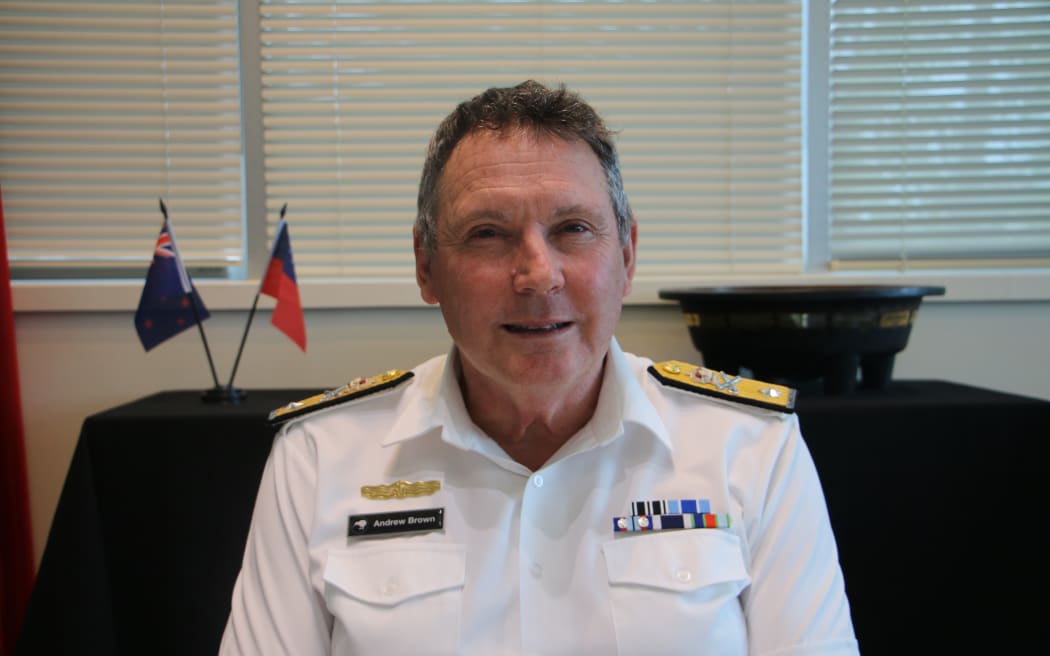 NZ Navy Commodore Andrew Brown