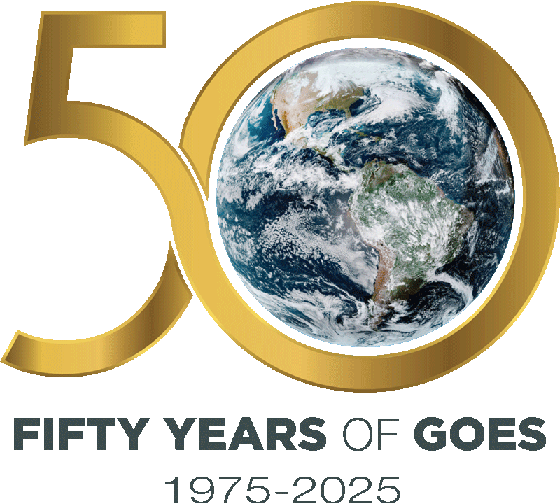 GOES 50th Anniversary Logo