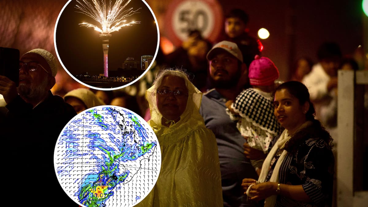 New Year’s Day weather: Heavy morning rain for centre of New Zealand; Auckland, Southland set for nice days