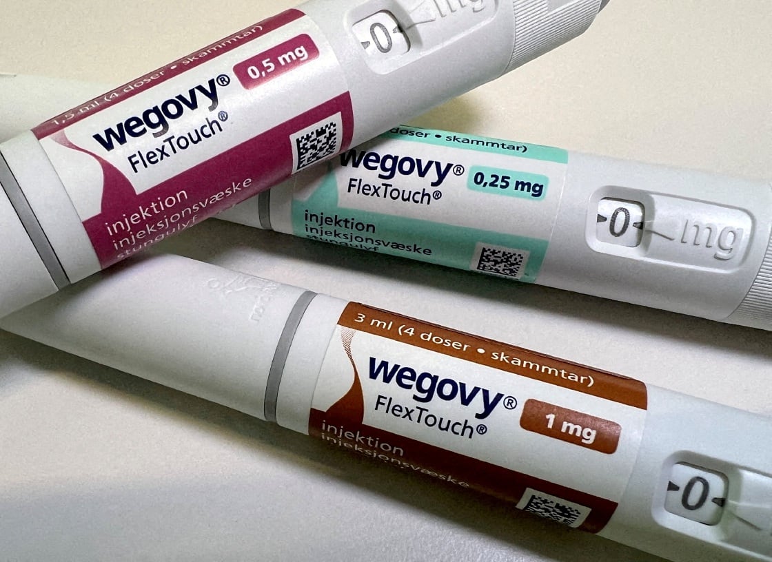 The average rate of teens beginning treatment with the Novo Nordisk drug Wegovy grew 50% last year to 14.8 prescriptions per 100,000 adolescents. Picture: REUTERS/VICTORIA KLESTY