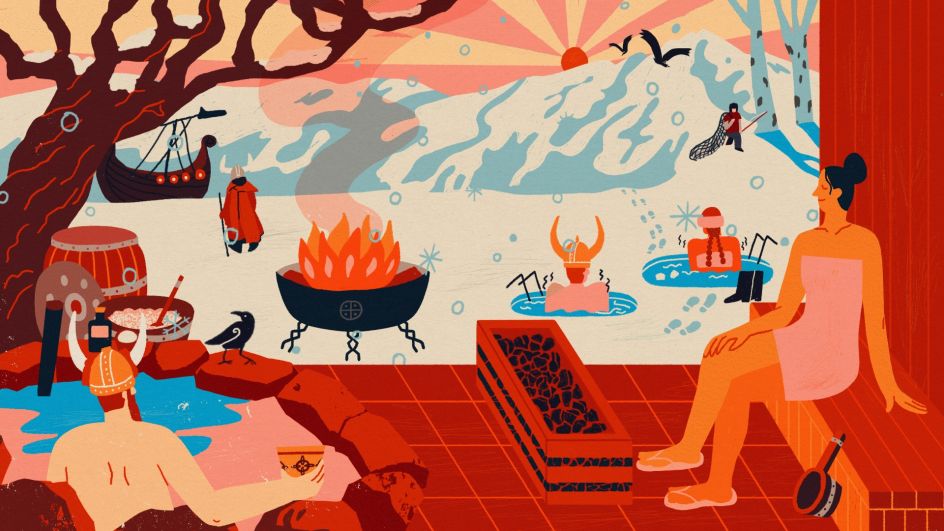 Viking Wellness for Condé Nast.