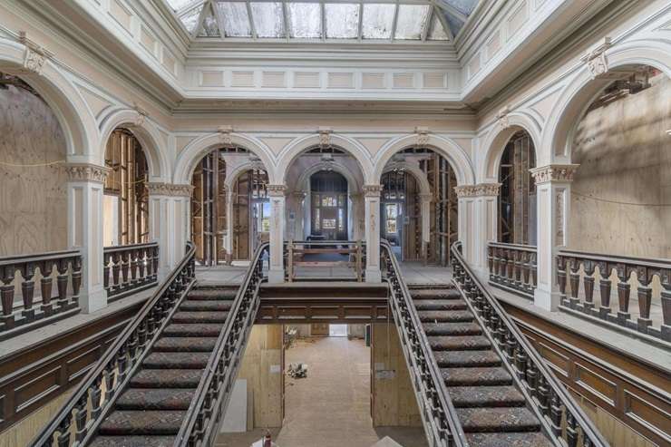 McLean’s Mansion, in Christchurch, was listed for sale after funding for the building's restoration could no longer be secured. Photo / Supplied