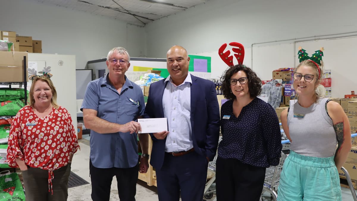 Christmas Appeal: Port of Tauranga donates $20,000 to Tauranga Community Foodbank
