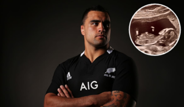 Former All Black Liam Messam announces baby due in June