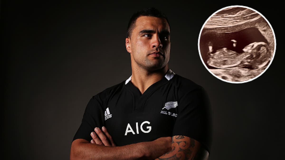 Former All Black Liam Messam announces baby due in June