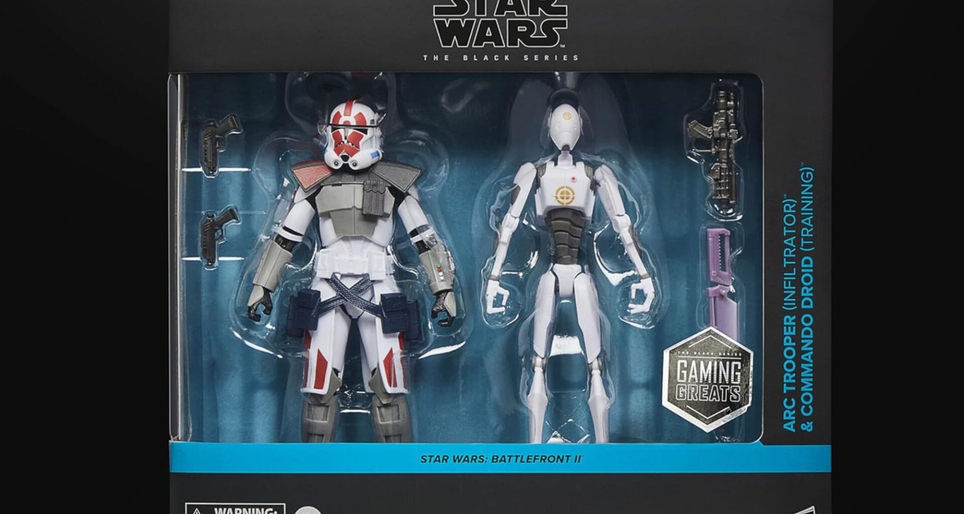 Star Wars Black Series ARC Trooper (Infiltrator) & Commando Droid (Training) 2-Pack Exclusive Is Up For Pre-Order