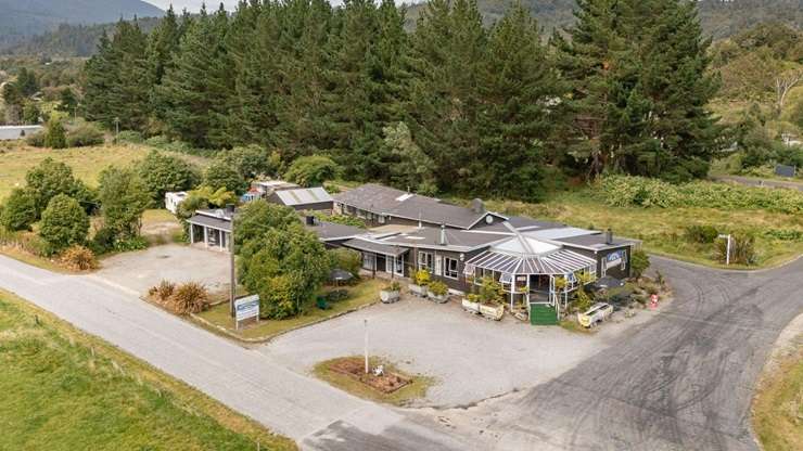 The Whangamōmona Hotel attracts visitors from all around the world. Photo / Supplied