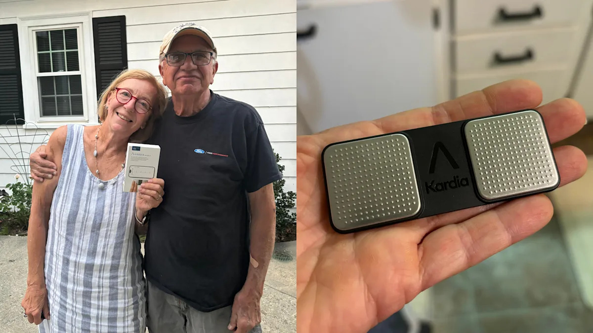 I bought this portable heart monitor for my aging parents — it's a 'simple way to track heart health,' and it's on sale ahead of Boxing Day on Amazon