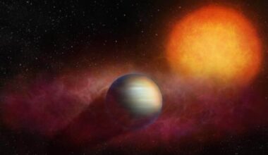 A Giant Helium Cloud Is Escaping From A Distant Planet, And Jwst Just Captured It!