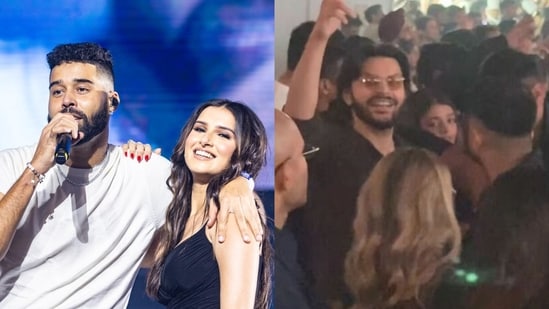 Veer Pahariya's real reaction to AP Dhillon and Tara Sutaria's Thodi Si Daru moment revealed.