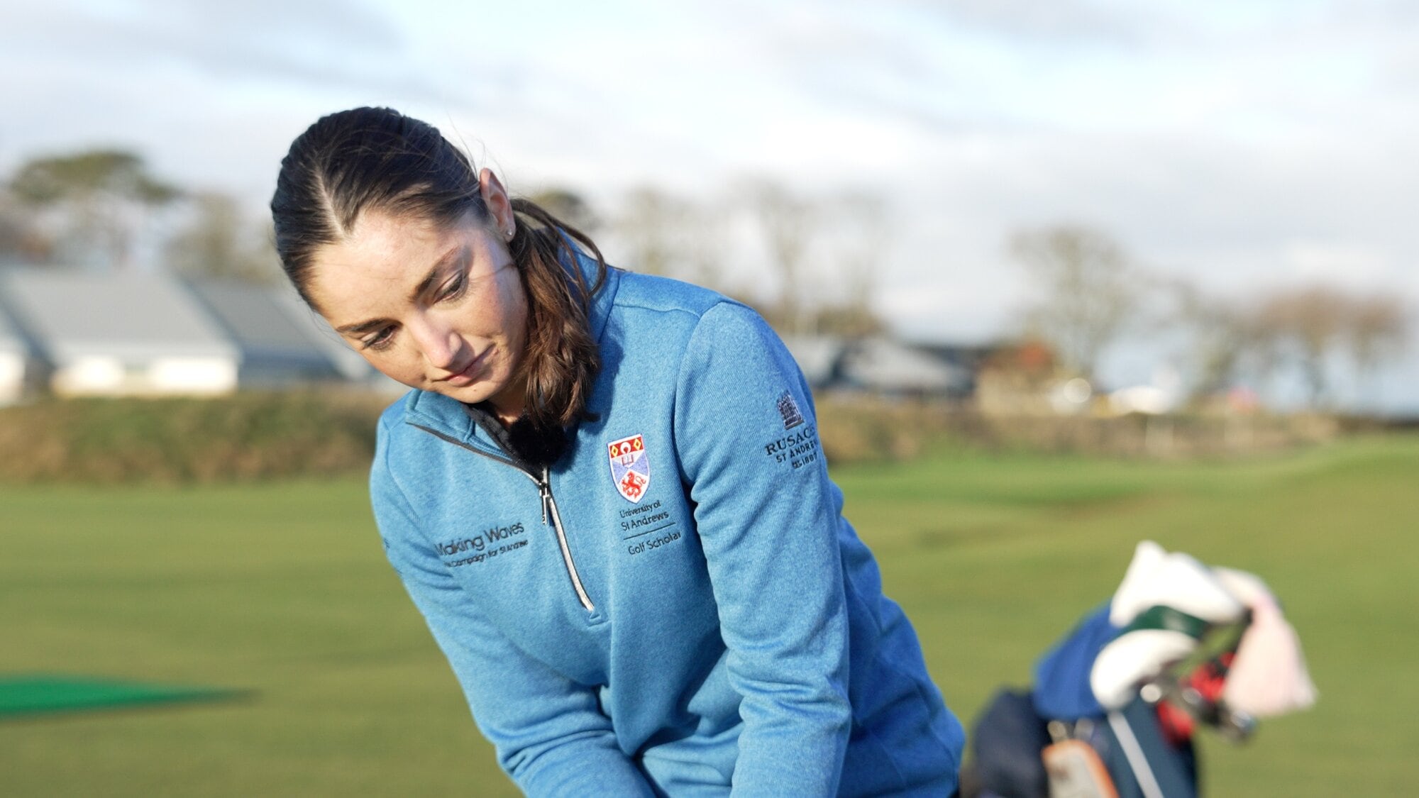 Caitlin Maurice is working closely with her coach to prepare for championships including the AIG Women’s Open and an invitation to Augusta National. Photo / Supplied