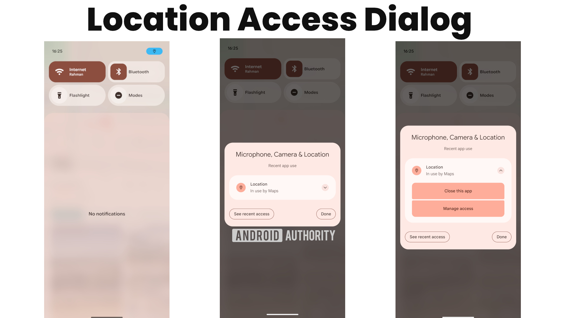 Android Location Access Dialog Android Location Access Dialog