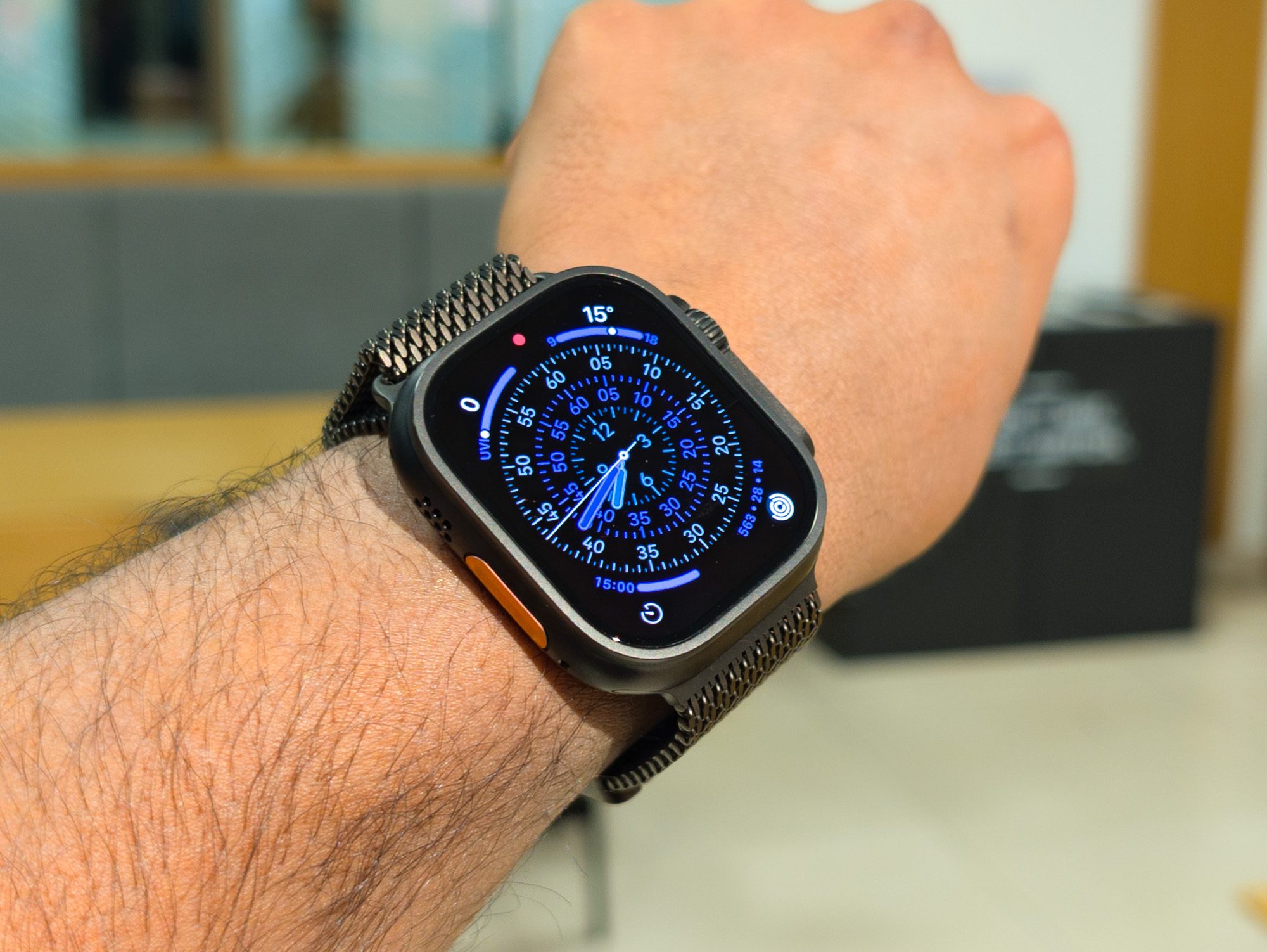 Apple Watch Ultra 3 in Black Titanium