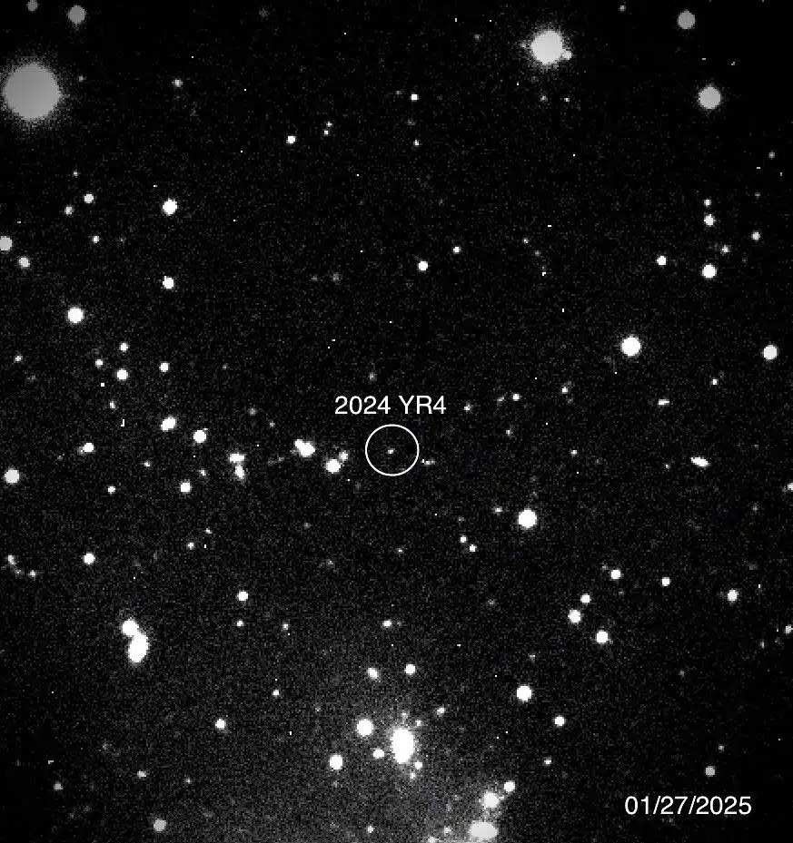Asteroid 2024 Yr4