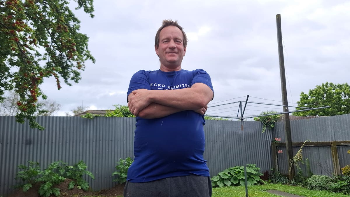 Napier man’s bounce-back from life on the streets: ‘I would have been dead’