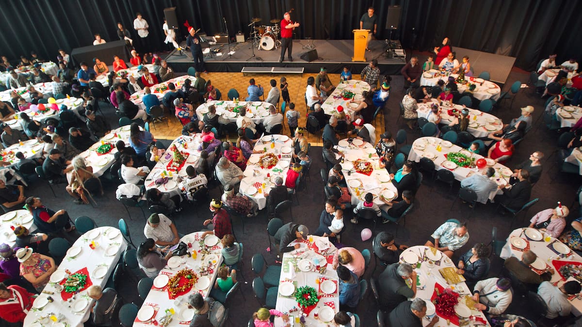 Rotorua Christmas Day Community Lunch: Doors open to hundreds